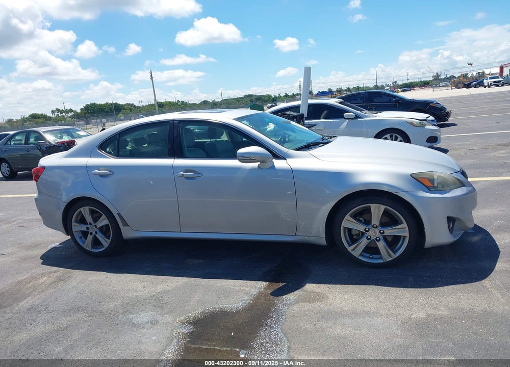 2012 LEXUS IS 250 VIN: JTHBF5C28C5165687