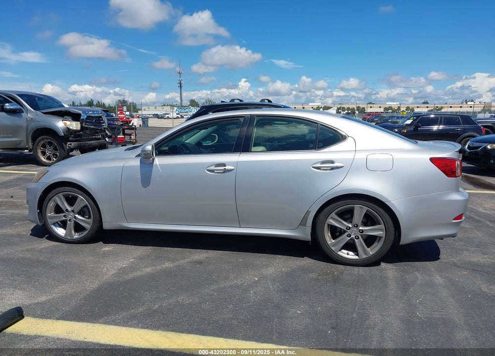 2012 LEXUS IS 250 VIN: JTHBF5C28C5165687