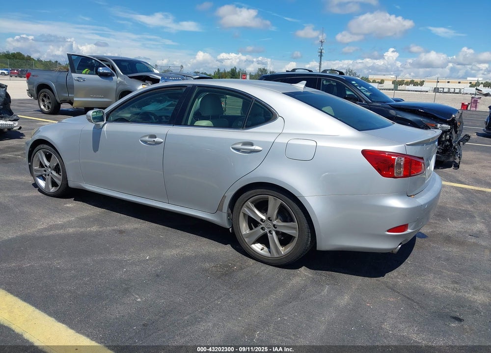 2012 LEXUS IS 250 VIN: JTHBF5C28C5165687