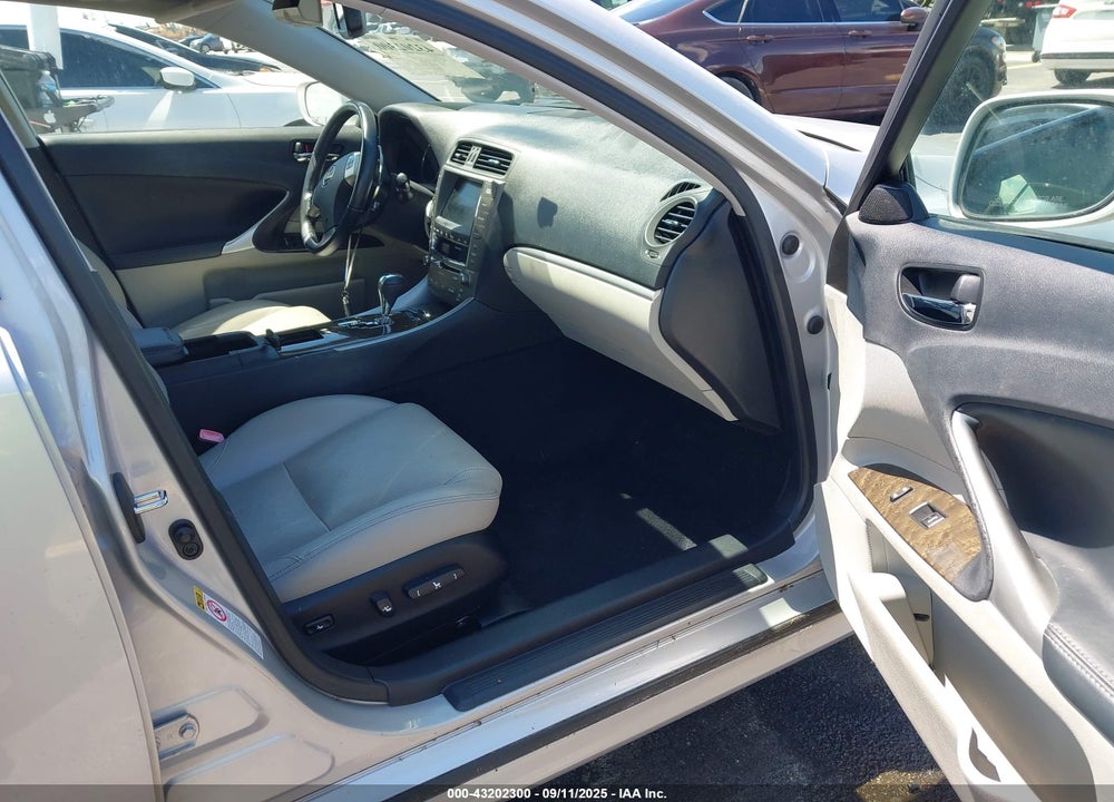 2012 LEXUS IS 250 VIN: JTHBF5C28C5165687