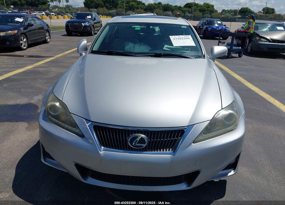 2012 LEXUS IS 250 VIN: JTHBF5C28C5165687