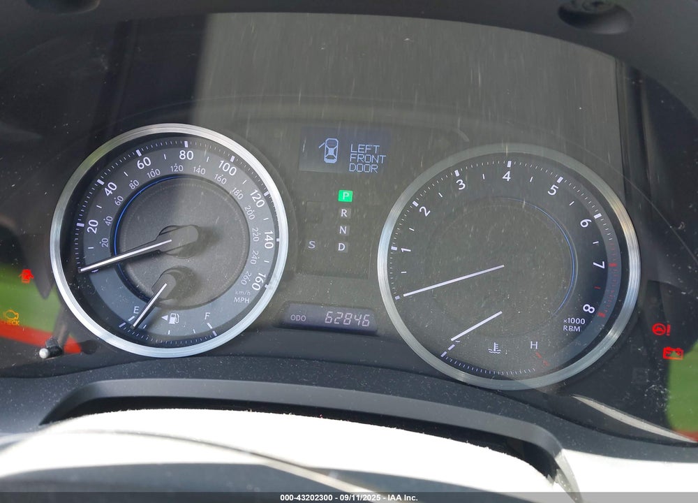 2012 LEXUS IS 250 VIN: JTHBF5C28C5165687
