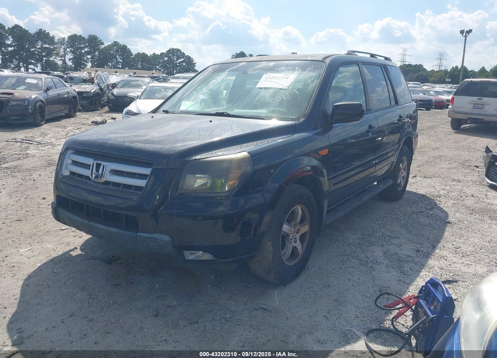 2006 HONDA PILOT VIN: 5FNYF28586B001114