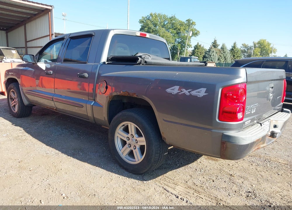 2007 DODGE DAKOTA SLT VIN: 1D7HW48K17S141534
