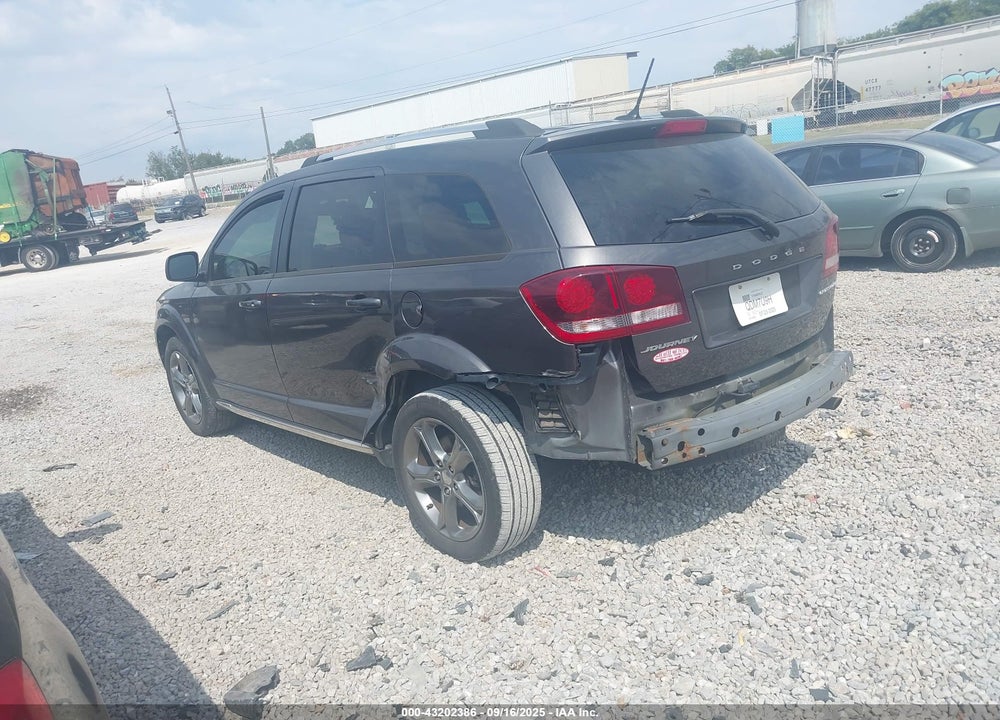 2016 DODGE JOURNEY CROSSROAD VIN: 3C4PDCGB2GT240028