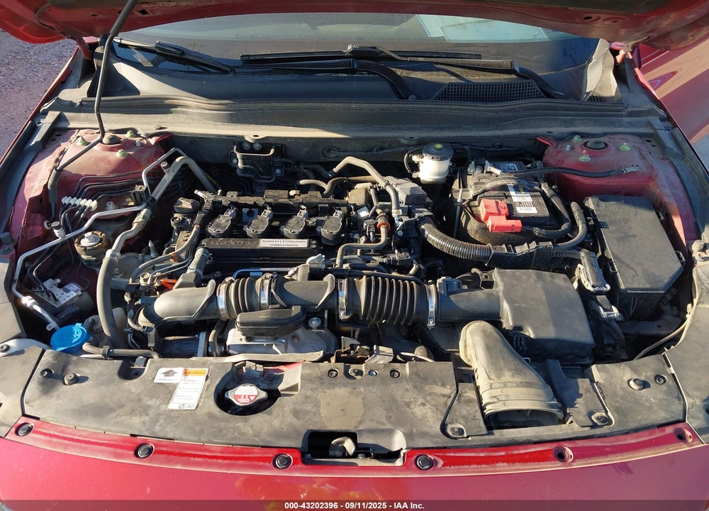 2018 HONDA ACCORD VIN: 1HGCV1F13JA038355