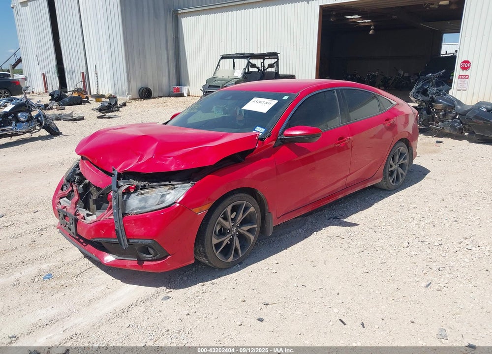 2020 HONDA CIVIC SPORT VIN: 2HGFC2F82LH524858
