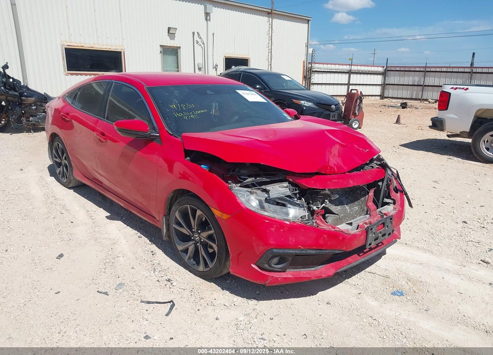 2020 HONDA CIVIC SPORT VIN: 2HGFC2F82LH524858