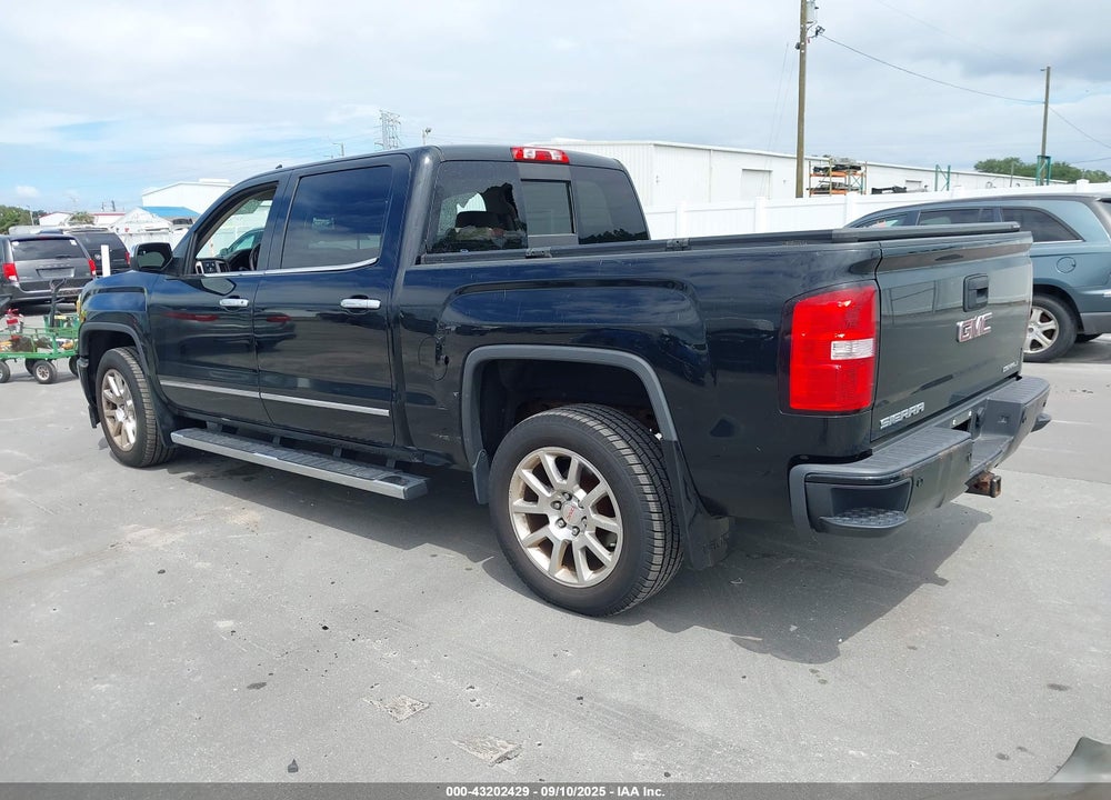 2015 GMC SIERRA 1500 DENALI VIN: 3GTU2WEJ6FG207707