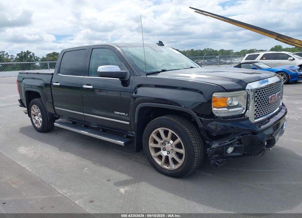 2015 GMC SIERRA 1500 DENALI VIN: 3GTU2WEJ6FG207707