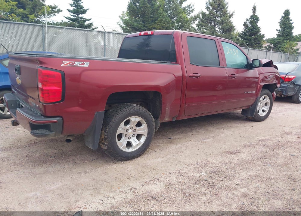 2017 CHEVROLET SILVERADO 1500 2LT VIN: 3GCUKREC7HG111459