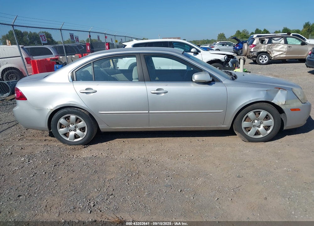 2007 KIA OPTIMA LX VIN: KNAGE123275140624