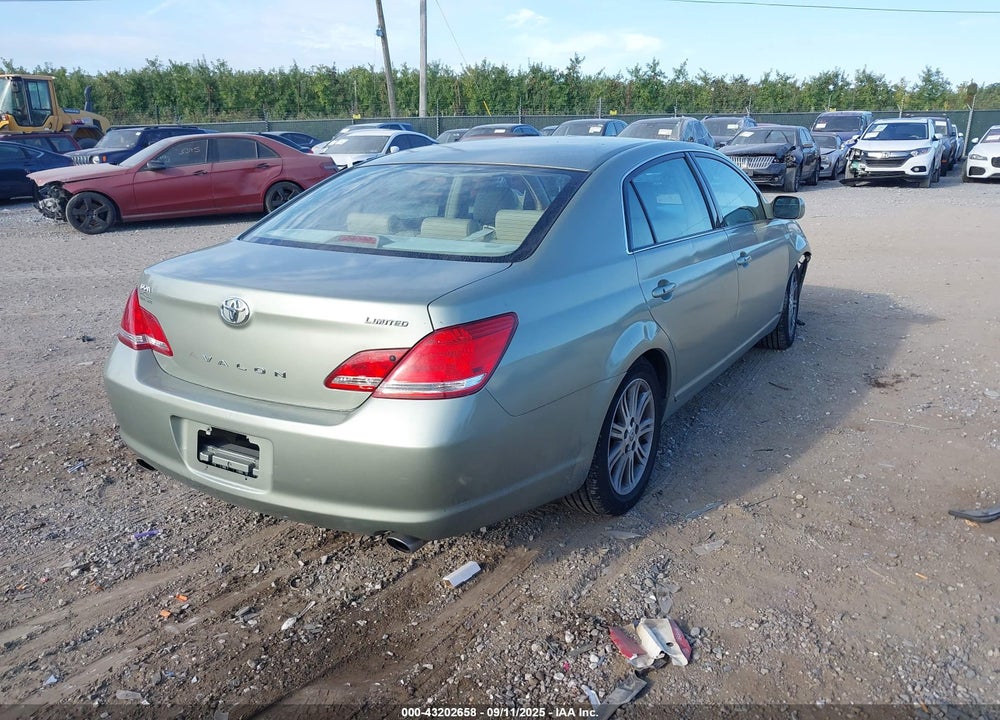 2006 TOYOTA AVALON VIN: 4T1BK36B16U085070