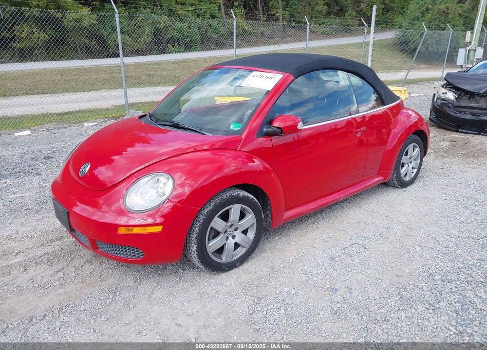 2007 VOLKSWAGEN NEW BEETLE 2.5 VIN: 3VWRF31Y77M420578