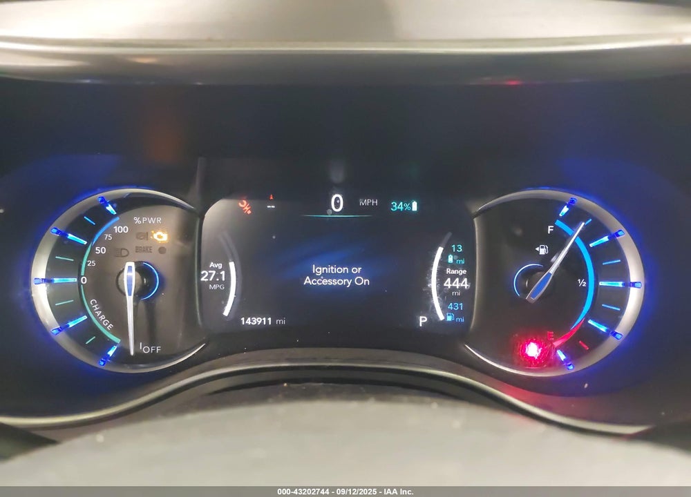 2022 CHRYSLER PACIFICA HYBRID LIMITED VIN: 2C4RC1S77NR130000