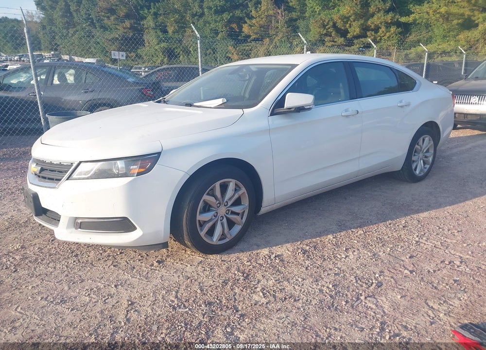 2017 CHEVROLET IMPALA VIN: 2G1105S30H9195522