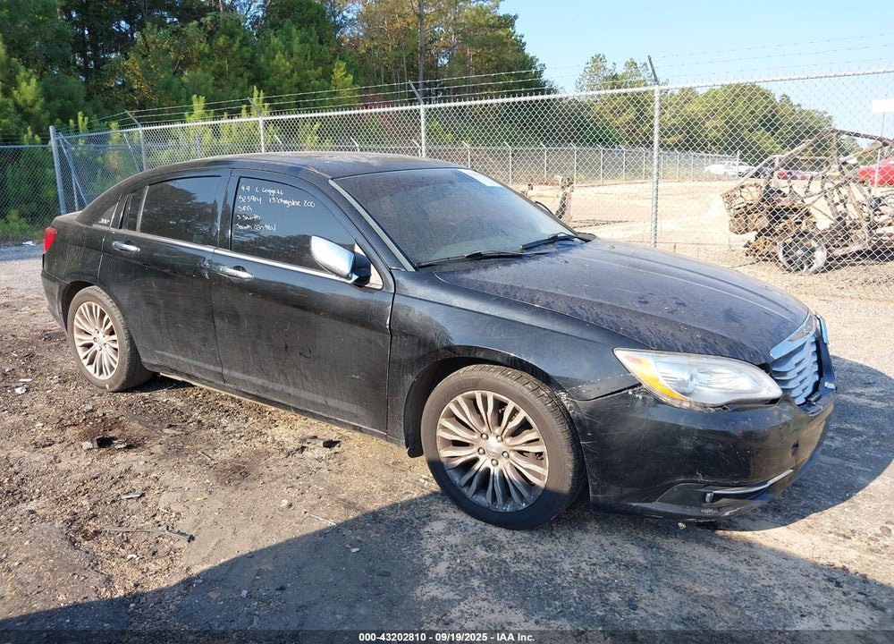 2013 CHRYSLER 200 LIMITED VIN: 1C3CCBCG0DN523914