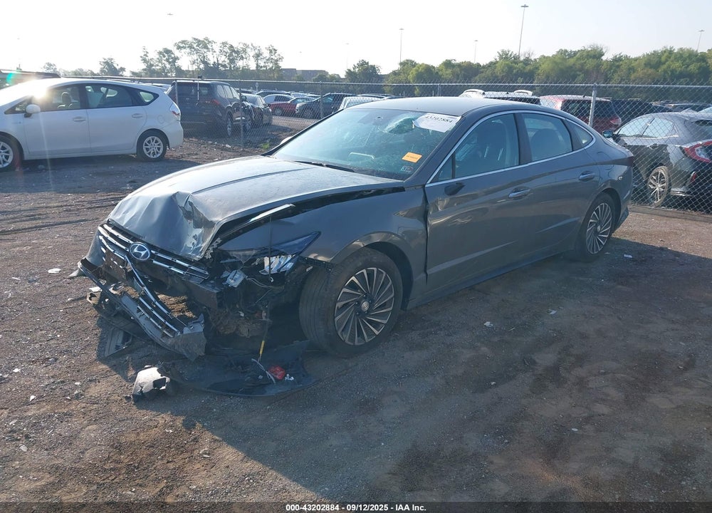 2022 HYUNDAI SONATA HYBRID VIN: KMHL34JJ0NA047528