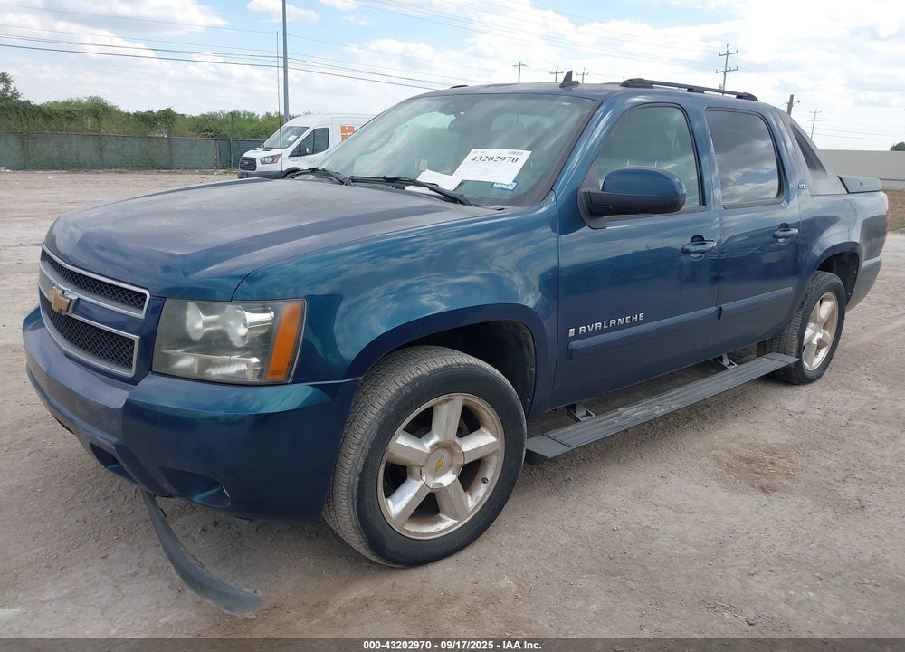 2007 CHEVROLET AVALANCHE VIN: 3GNFK12Y07G192630