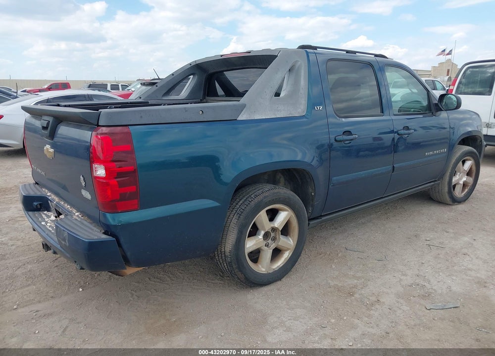 2007 CHEVROLET AVALANCHE VIN: 3GNFK12Y07G192630