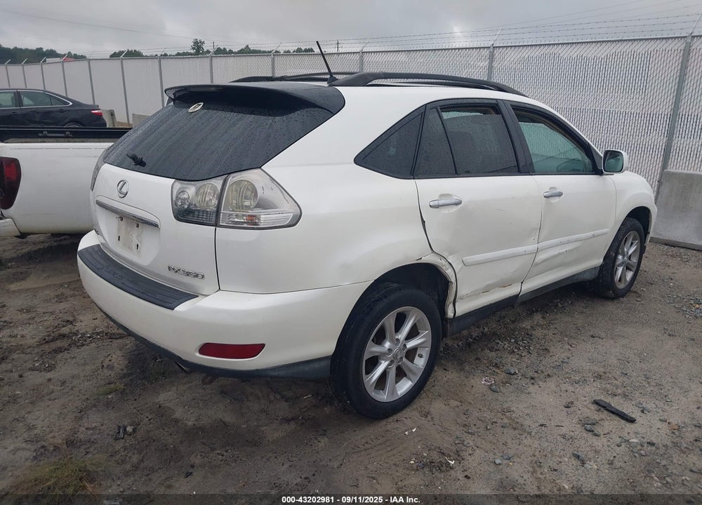 2008 LEXUS RX 350 VIN: 2T2HK31U88C074957