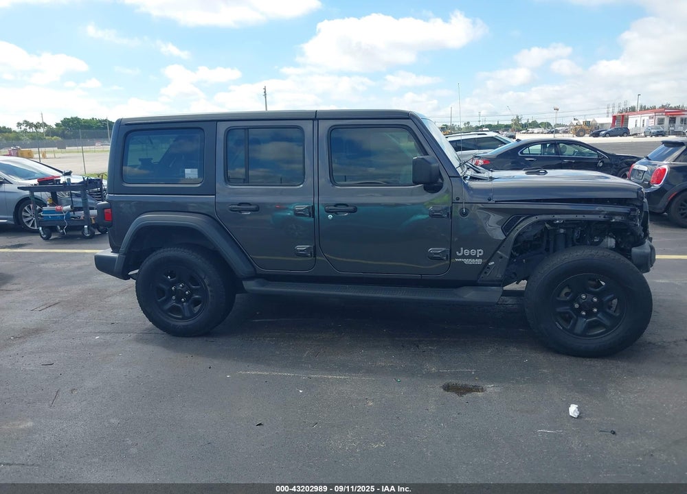2020 JEEP WRANGLER UNLIMITED SPORT 4X4 VIN: 1C4HJXDN1LW143717