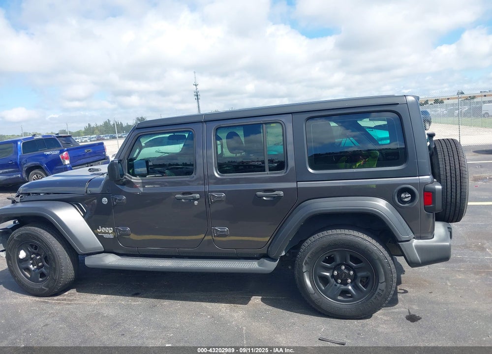 2020 JEEP WRANGLER UNLIMITED SPORT 4X4 VIN: 1C4HJXDN1LW143717