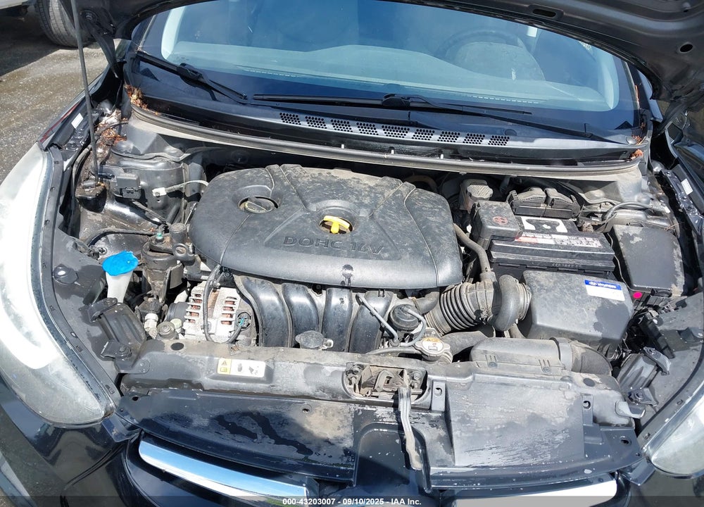 2016 HYUNDAI ELANTRA VIN: KMHDH4AEXGU575801