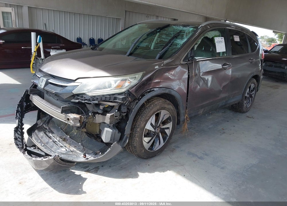 2015 HONDA CR-V VIN: 5J6RM4H95FL009736