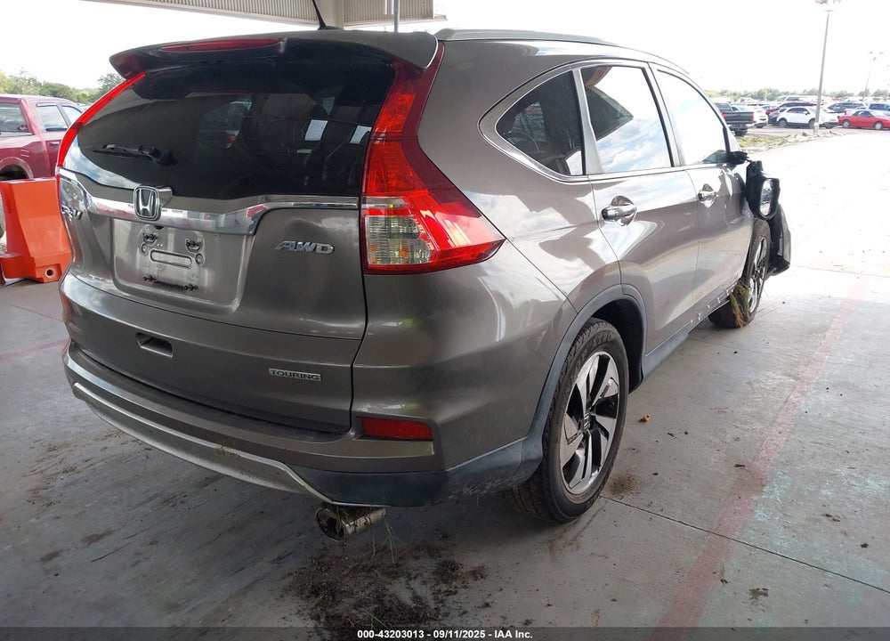 2015 HONDA CR-V VIN: 5J6RM4H95FL009736