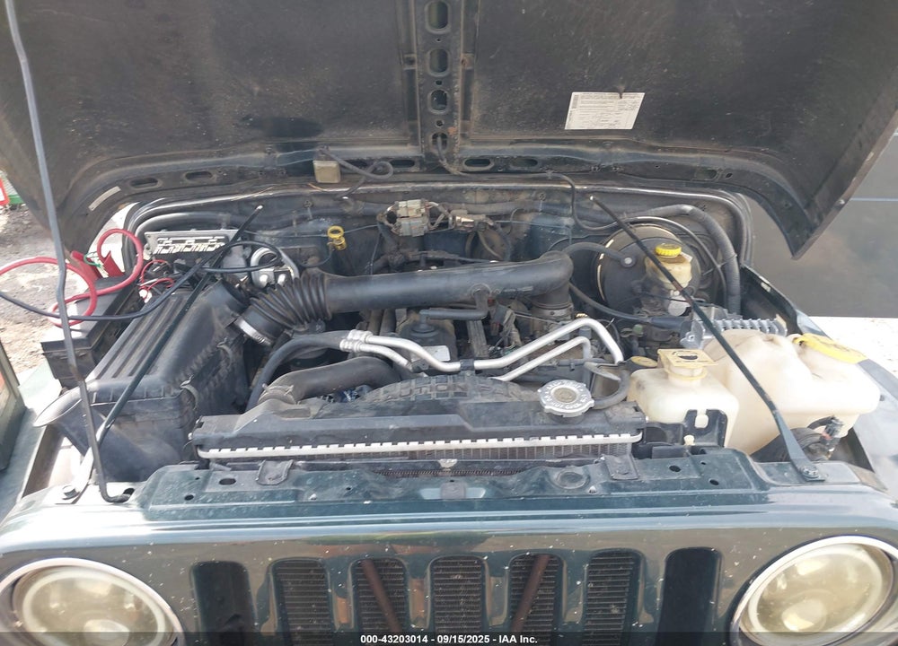 2004 JEEP WRANGLER SPORT VIN: 1J4FA49S84P749977