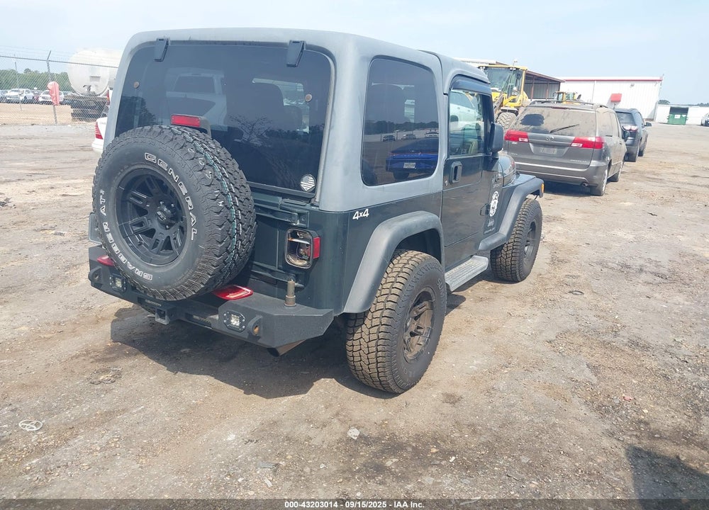 2004 JEEP WRANGLER SPORT VIN: 1J4FA49S84P749977