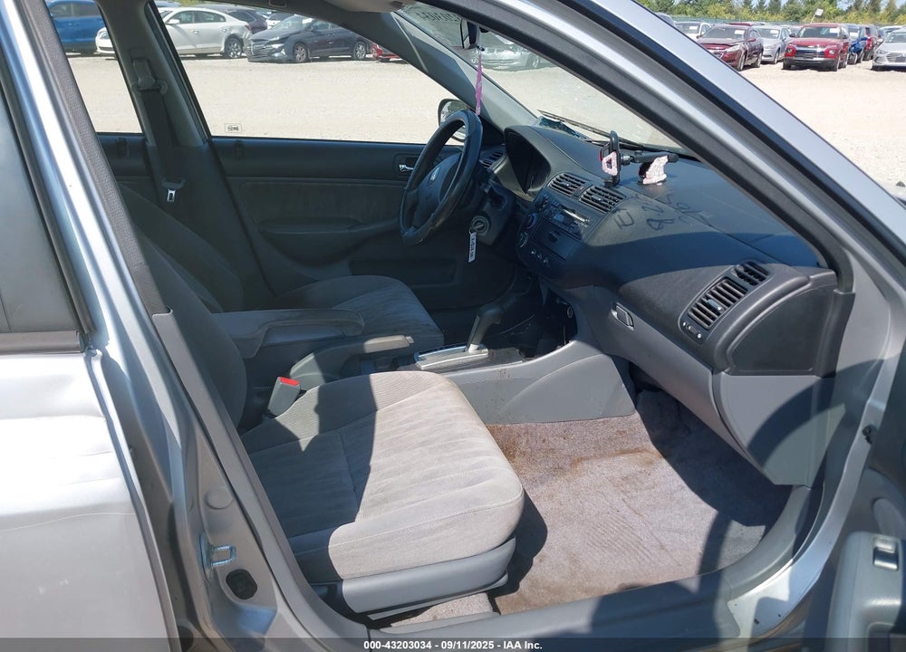 2003 HONDA CIVIC LX VIN: JHMES16573S003137