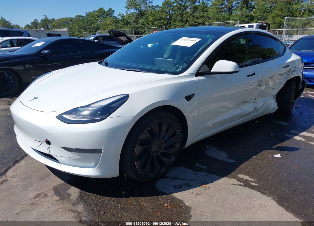 2022 TESLA MODEL 3 VIN: 5YJ3E1EB0NF128102