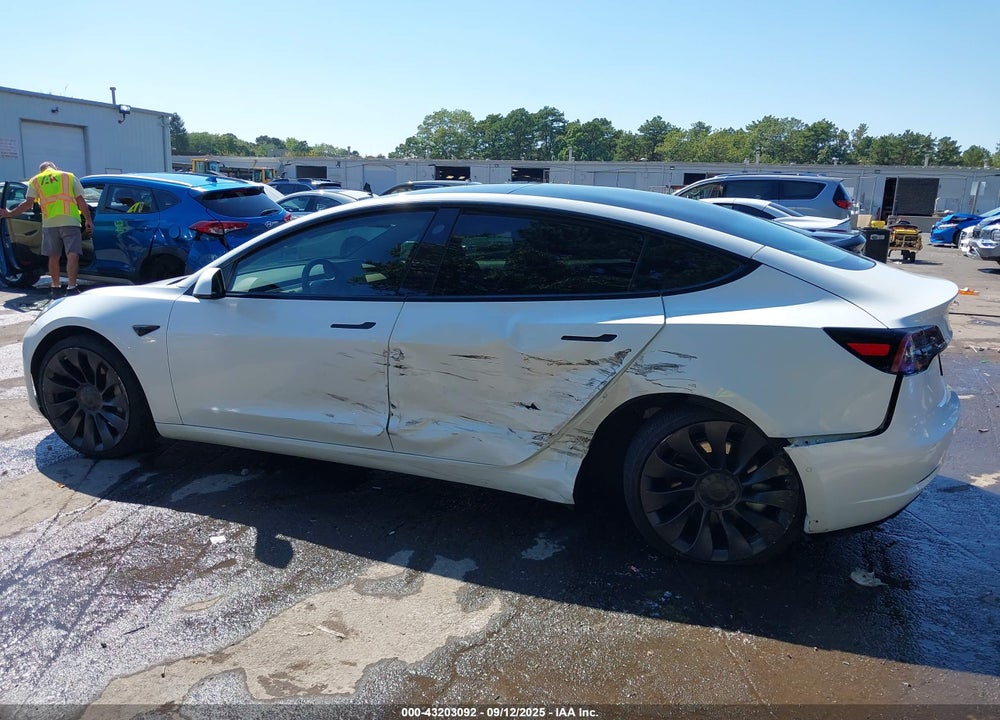 2022 TESLA MODEL 3 VIN: 5YJ3E1EB0NF128102