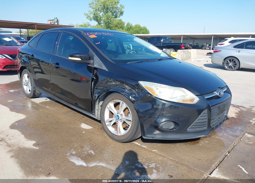 2013 FORD FOCUS SE VIN: 1FADP3F22DL262586
