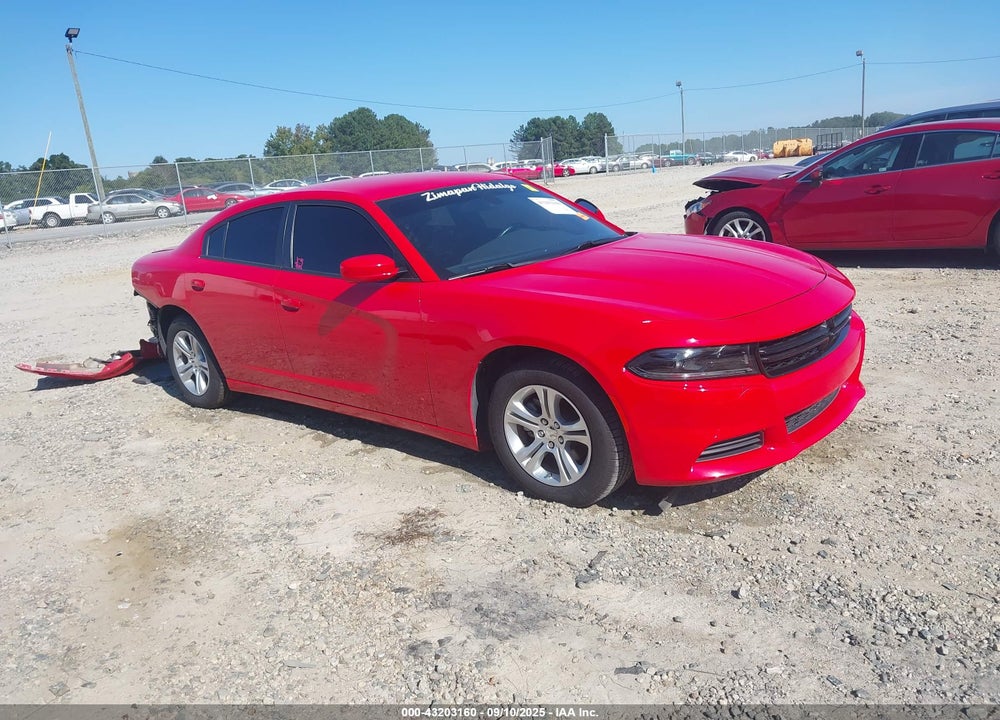 2022 DODGE CHARGER SXT RWD VIN: 2C3CDXBG1NH152218
