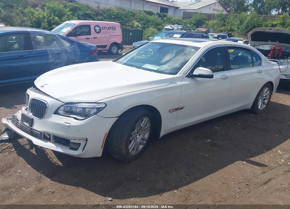 2013 BMW 740LI XDRIVE VIN: WBAYF4C53DD127658