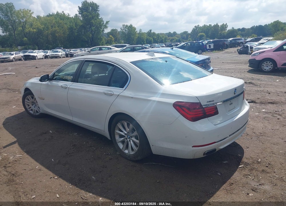 2013 BMW 740LI XDRIVE VIN: WBAYF4C53DD127658