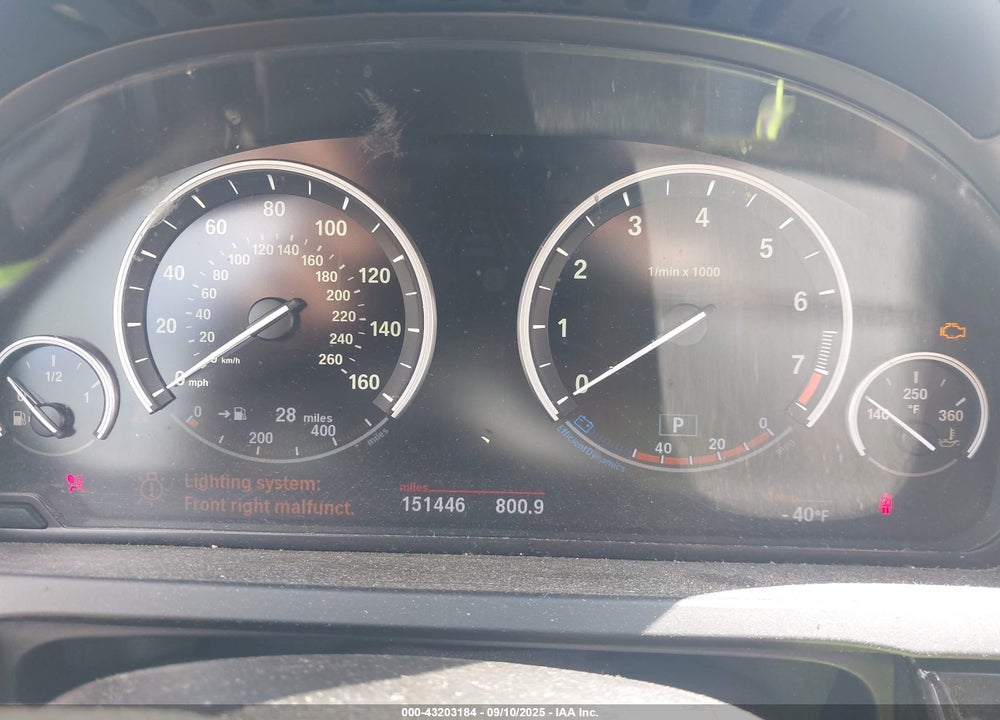2013 BMW 740LI XDRIVE VIN: WBAYF4C53DD127658