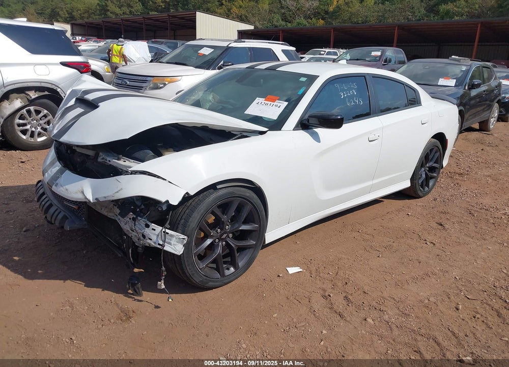 2019 DODGE CHARGER GT RWD VIN: 2C3CDXHG0KH726245