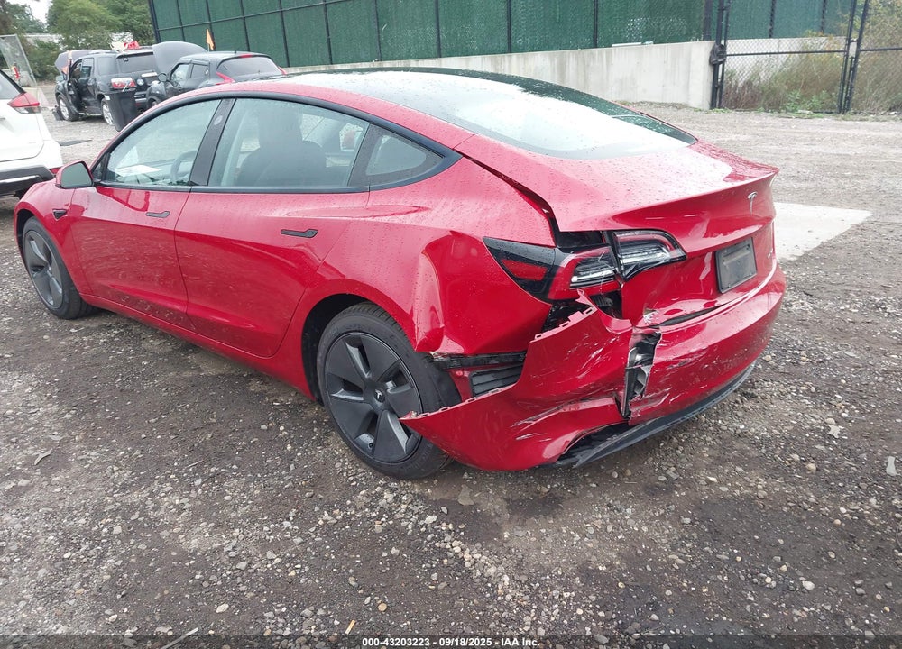 2021 TESLA MODEL 3 VIN: 5YJ3E1EB9MF086608
