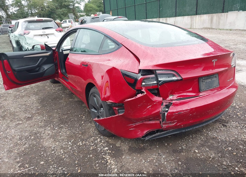 2021 TESLA MODEL 3 VIN: 5YJ3E1EB9MF086608
