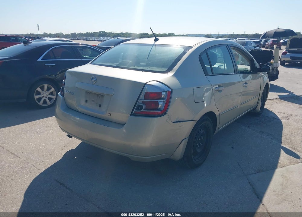 2008 NISSAN SENTRA 2.0S VIN: 3N1AB61E38L707526
