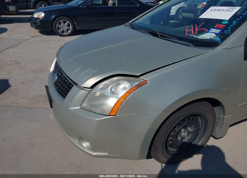 2008 NISSAN SENTRA 2.0S VIN: 3N1AB61E38L707526
