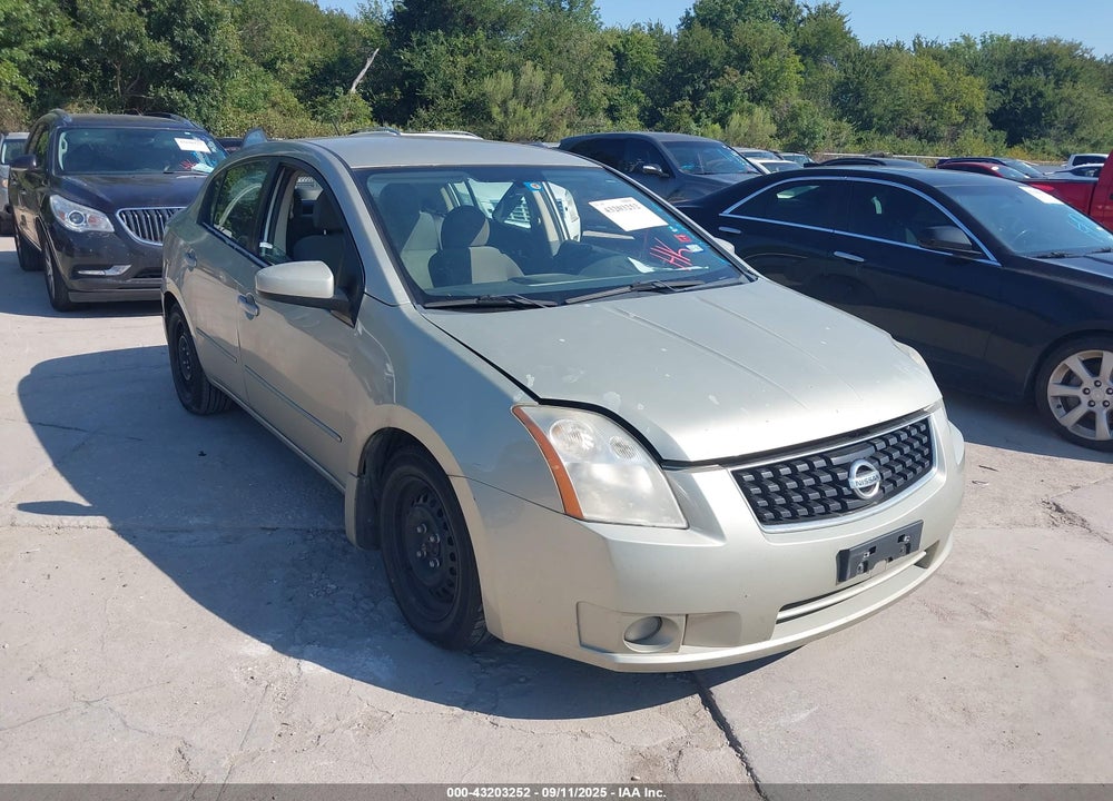 2008 NISSAN SENTRA 2.0S VIN: 3N1AB61E38L707526
