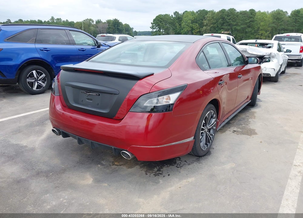 2012 NISSAN MAXIMA VIN: 1N4AA5AP9CC826445