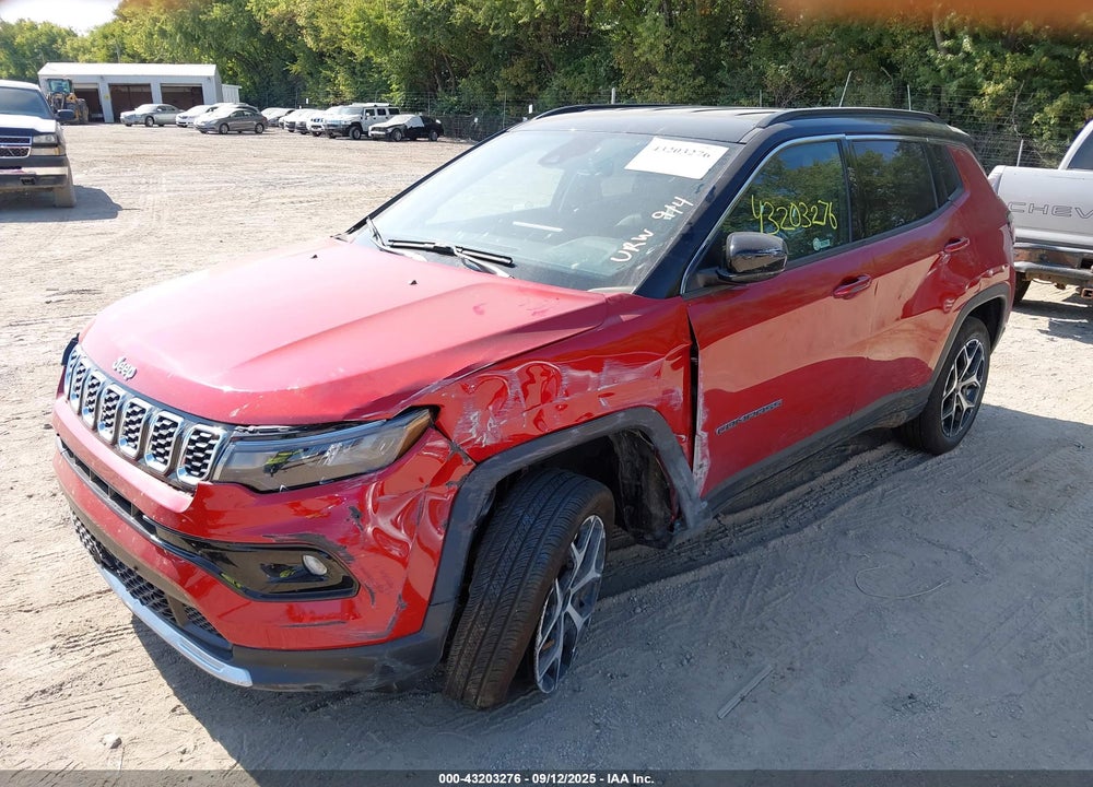 2025 JEEP COMPASS LIMITED 4X4 VIN: 3C4NJDCN8ST590682