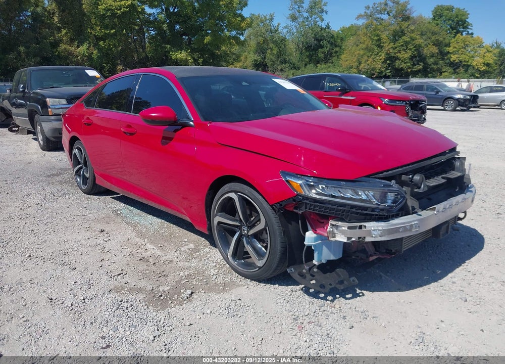 2019 HONDA ACCORD SPORT VIN: 1HGCV1F38KA151947