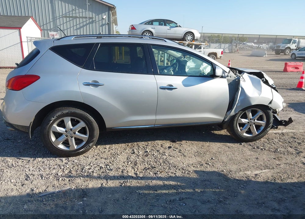 2010 NISSAN MURANO VIN: JN8AZ1MW5AW128980